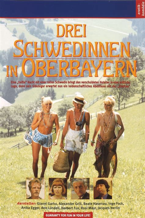 drei schwedinen in oberbayern|Three Swedish Girls in Upper Bavaria .